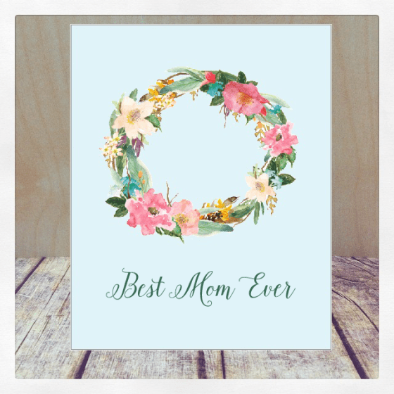 Floral Wreath Digital copy